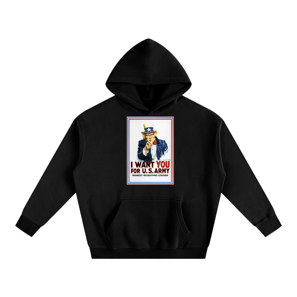 Oversize Fleeced Hoodie