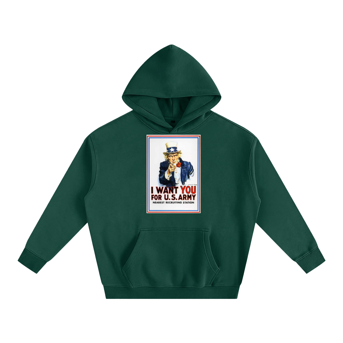 Oversize Fleeced Hoodie