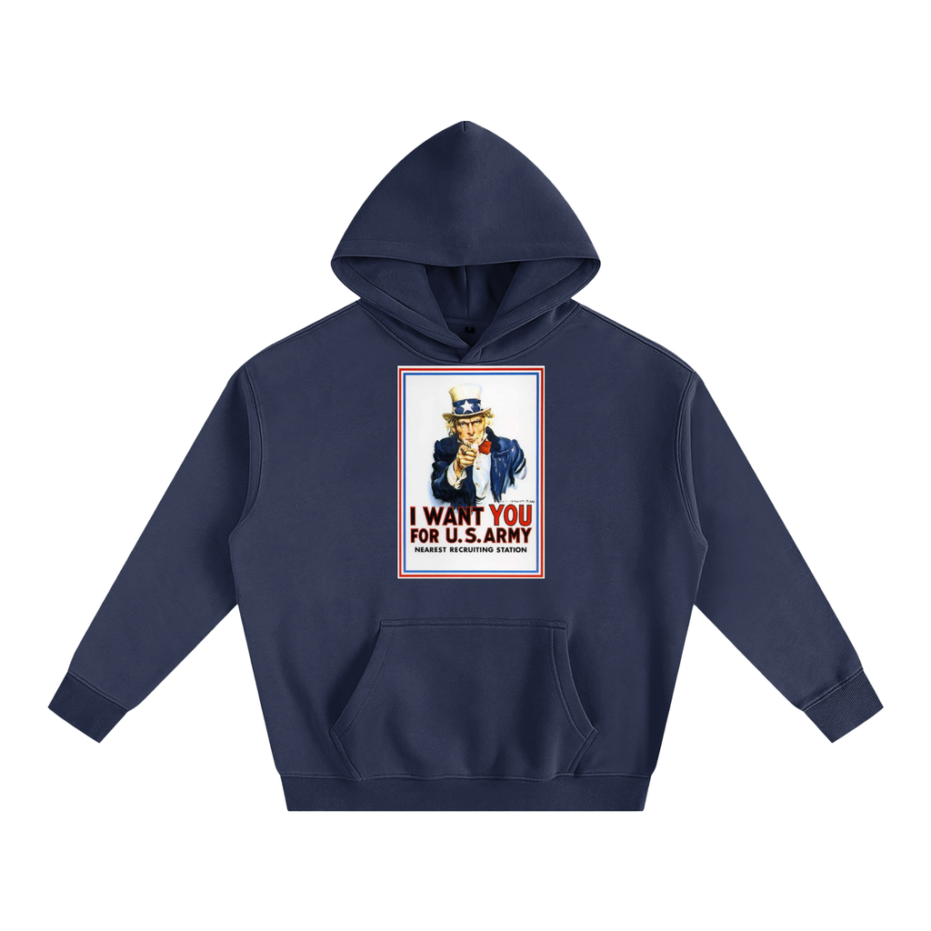 Oversize Fleeced Hoodie