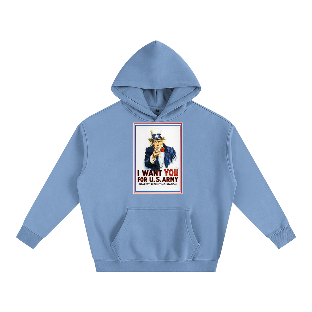 Oversize Fleeced Hoodie